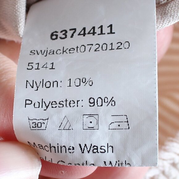 Shein Crop Jacket - Lightweight - Raw Hem - Small - Picture 5 of 5